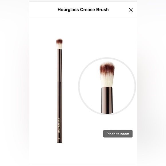 New Hourglass no 4 CREASE BRUSH - Picture 1 of 4